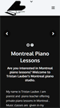 Mobile Screenshot of montrealpianolessons.com