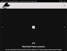 Tablet Screenshot of montrealpianolessons.com
